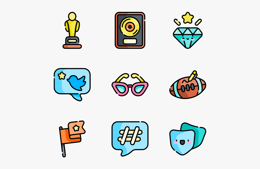 Fame - Icon Pack Png Marketing, Transparent Clipart
