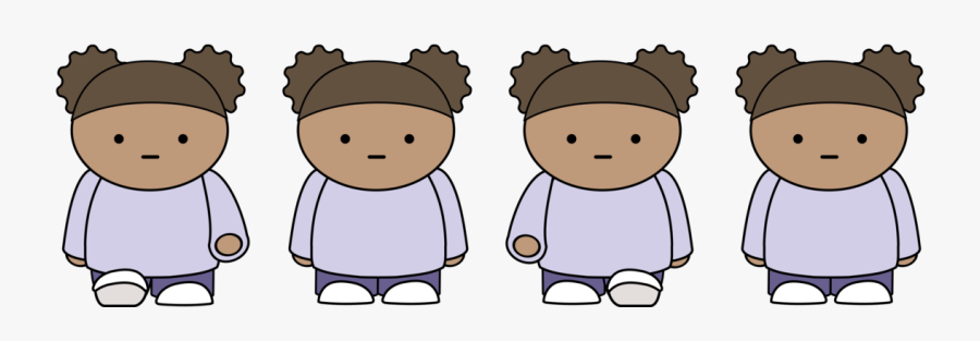 Sprite Walk Cycle Animation Computer Icons Child - Sprite Sheet Walking Girl, Transparent Clipart