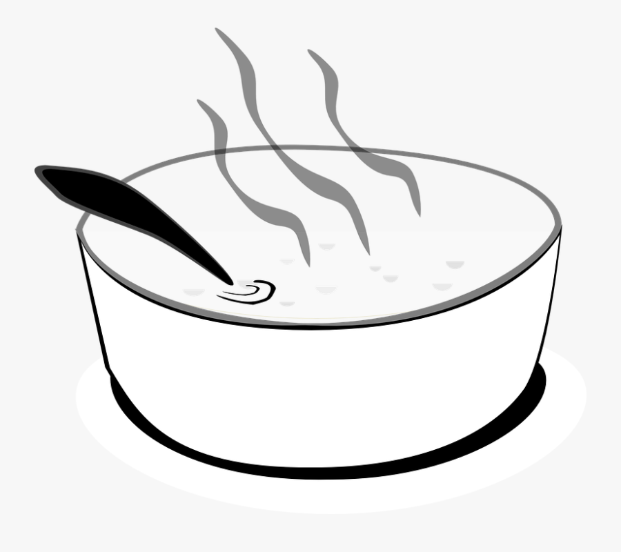 Pot, Cook, Pan, Spoon, Steam, Casserole, Soup, Boiling - Panela Desenho Fundo Preto Png, Transparent Clipart