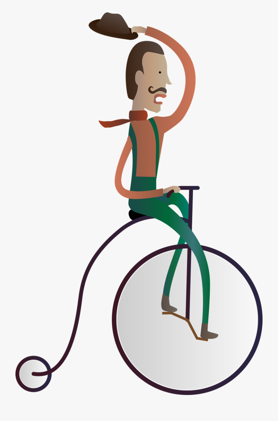 ปั่น จักรยาน เคลื่อนไหว, Transparent Clipart