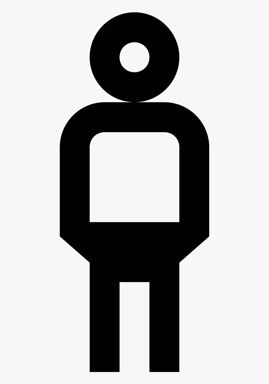 Swimmer Back View Icon, Transparent Clipart