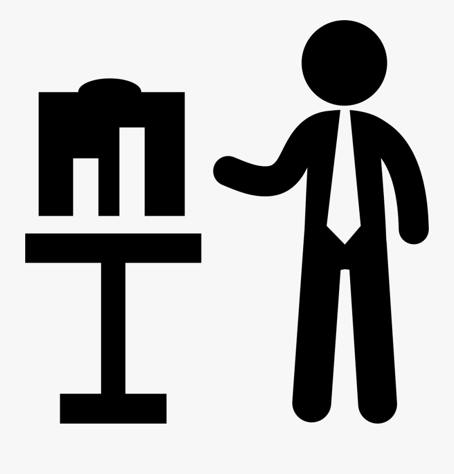 Png File Svg - Man With Magnifying Glass Icon, Transparent Clipart