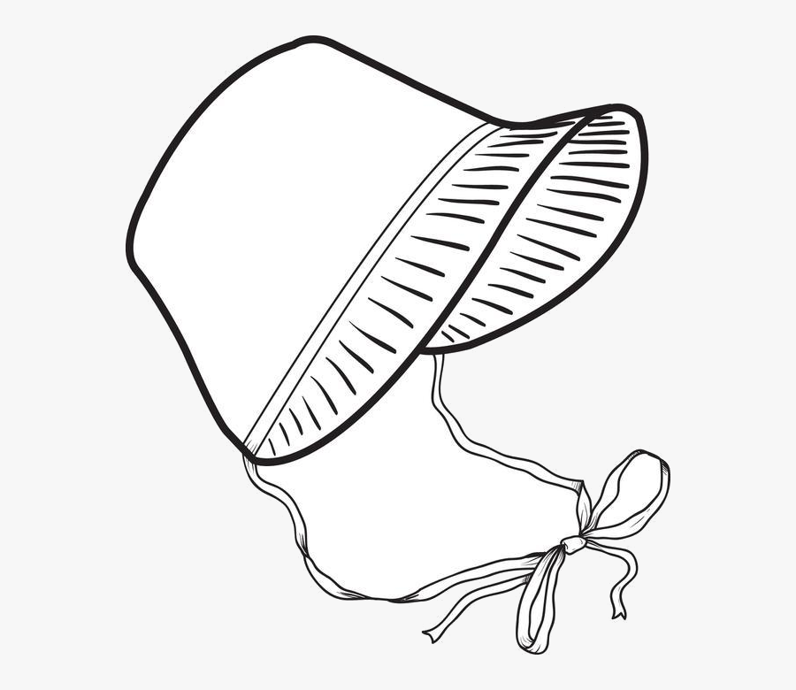 Pilgrim Hat Template For Transparent Png - Pilgrim Hat Coloring Page, Transparent Clipart