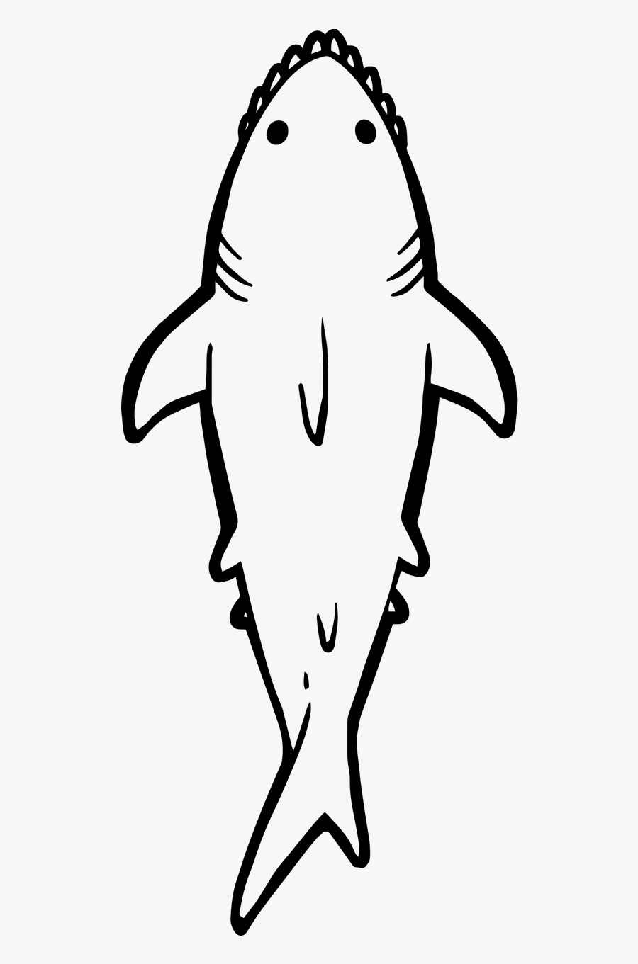 Shark, Transparent Clipart