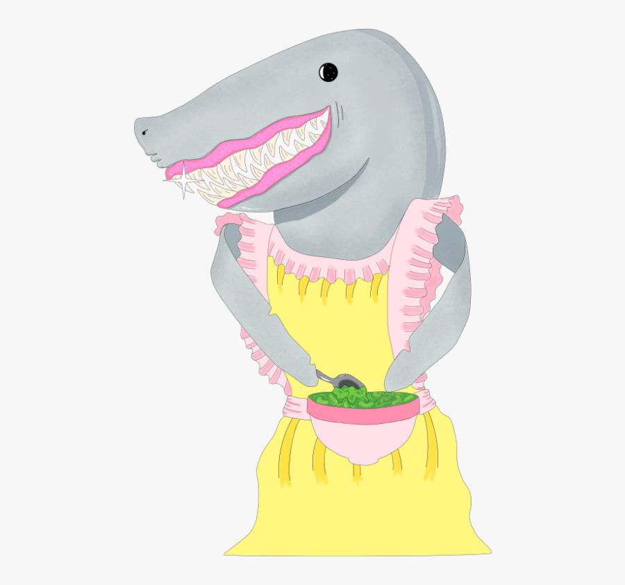 Shark Sticker - Illustration, Transparent Clipart