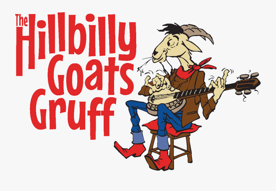 Hillbilly Goats Gruff - Cartoon, Transparent Clipart