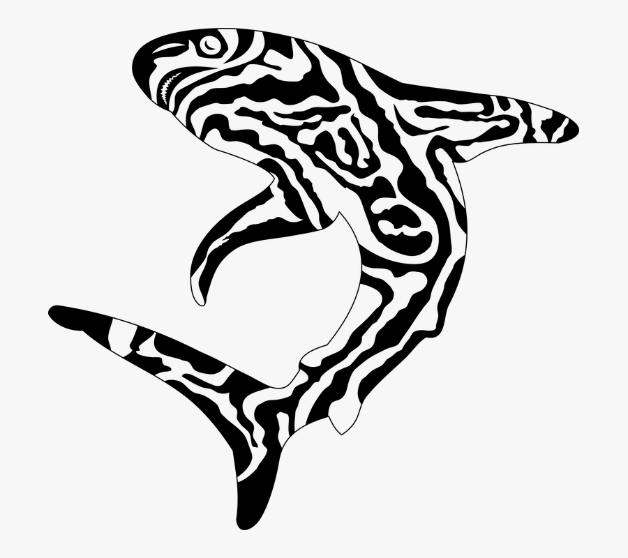 Transparent Shark Silhouette Png - Shark, Transparent Clipart