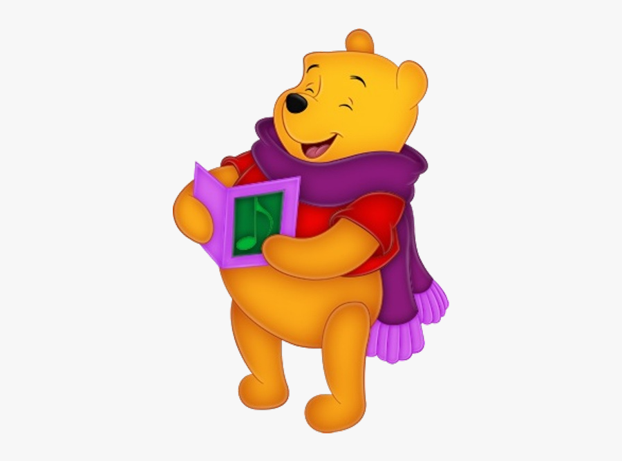 Pooh Christmas - Desenho Colorido Do Ursinho Puff, Transparent Clipart