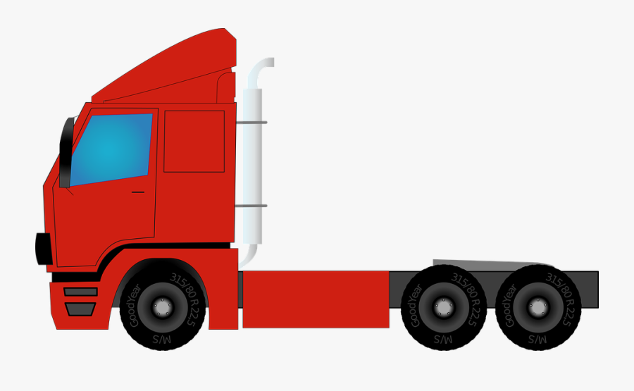 Happy Valentines Day Truckers, Transparent Clipart