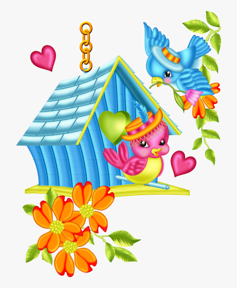 Quilt Clipart Pretty - Cartoon Images Of Lovebirds, Transparent Clipart