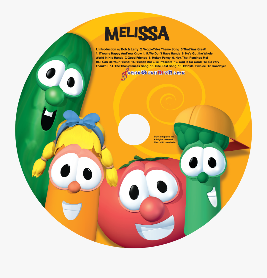 Veggietales Just Me Music, Transparent Clipart