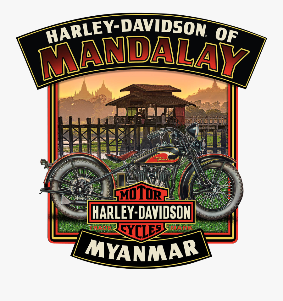 Harley-davidson® Of Mandalay, Myanmar Logo - Poster, Transparent Clipart
