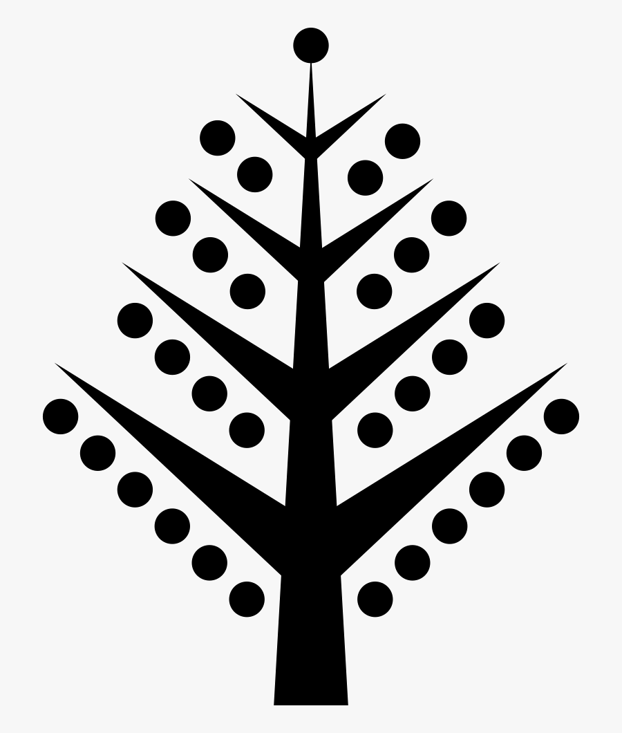Christmas Tree Branches With Balls Comments - Tree, Transparent Clipart