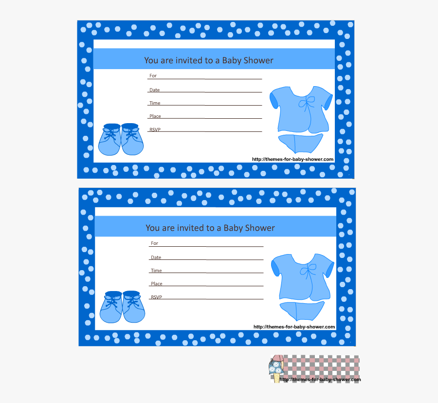 Transparent Baby Shower Boy Png - Border Baby Shower Boy Clipart, Transparent Clipart