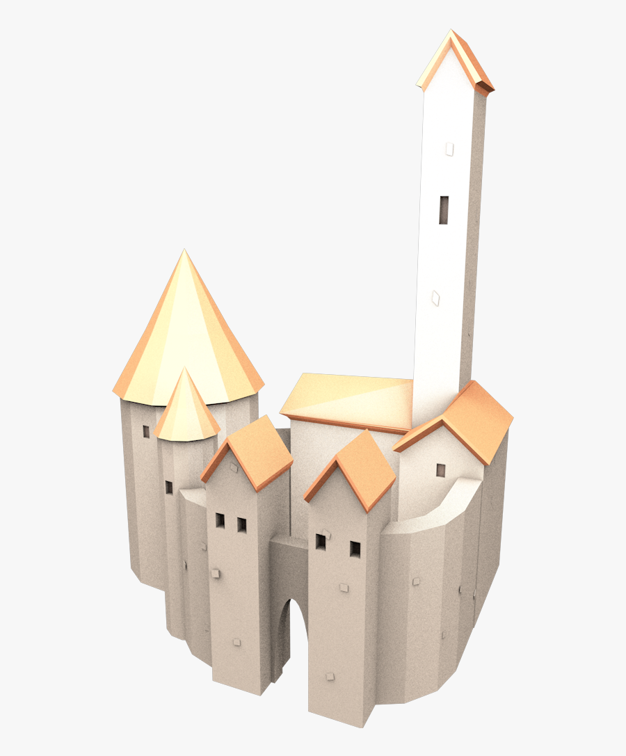 Individual Asset For Windmill Medival Fantasy Contest - House, Transparent Clipart