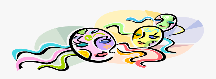 Hamentashen - Png Purim Masks, Transparent Clipart