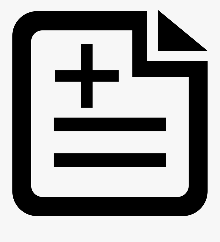 Medical Clip Record - Electronic Medical Record Icon, Transparent Clipart