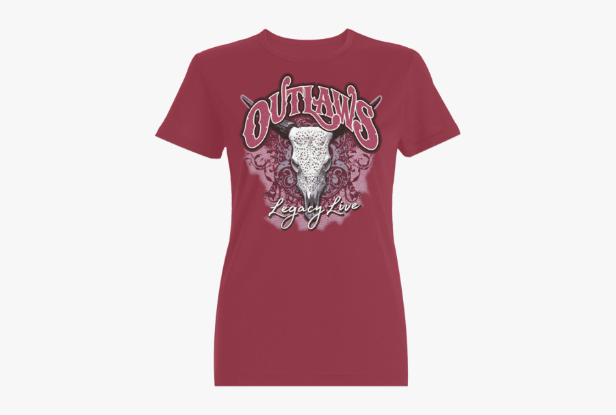 Outlaws Legacy Live Ladies Shirt - Outlaws T Shirt, Transparent Clipart
