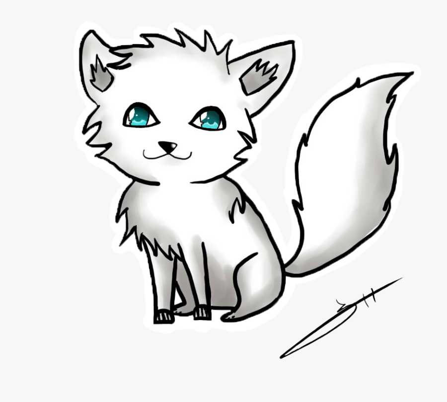 Cute Cat Drawing Png File, Transparent Clipart