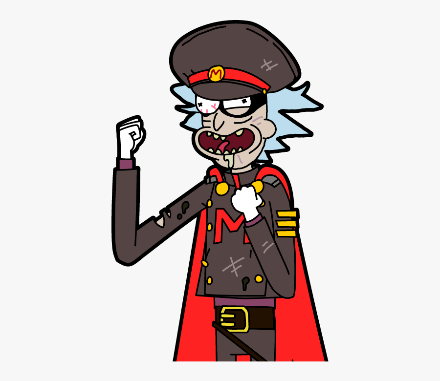 Image Mysterious Rick Png - Rick And Morty Mysterious Rick, Transparent Clipart