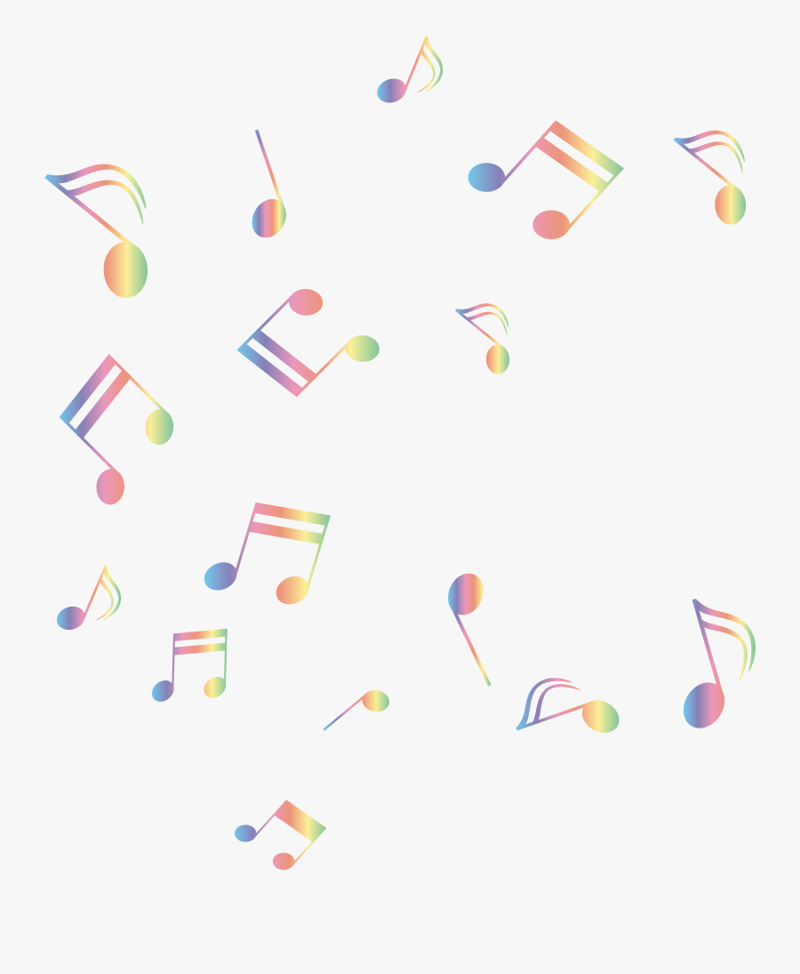 Music Notes Pattern Png, Transparent Clipart