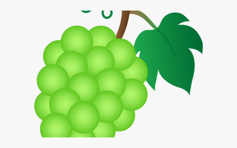 Grapes Clipart Fruit Individual - Grape Clipart, Transparent Clipart