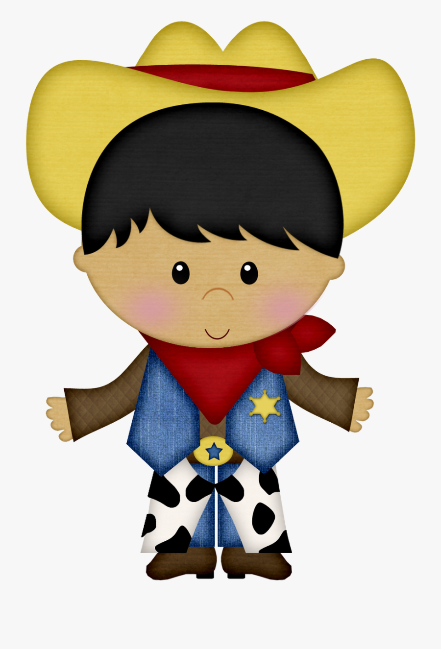 Niño Vaquero Dibujo, Transparent Clipart