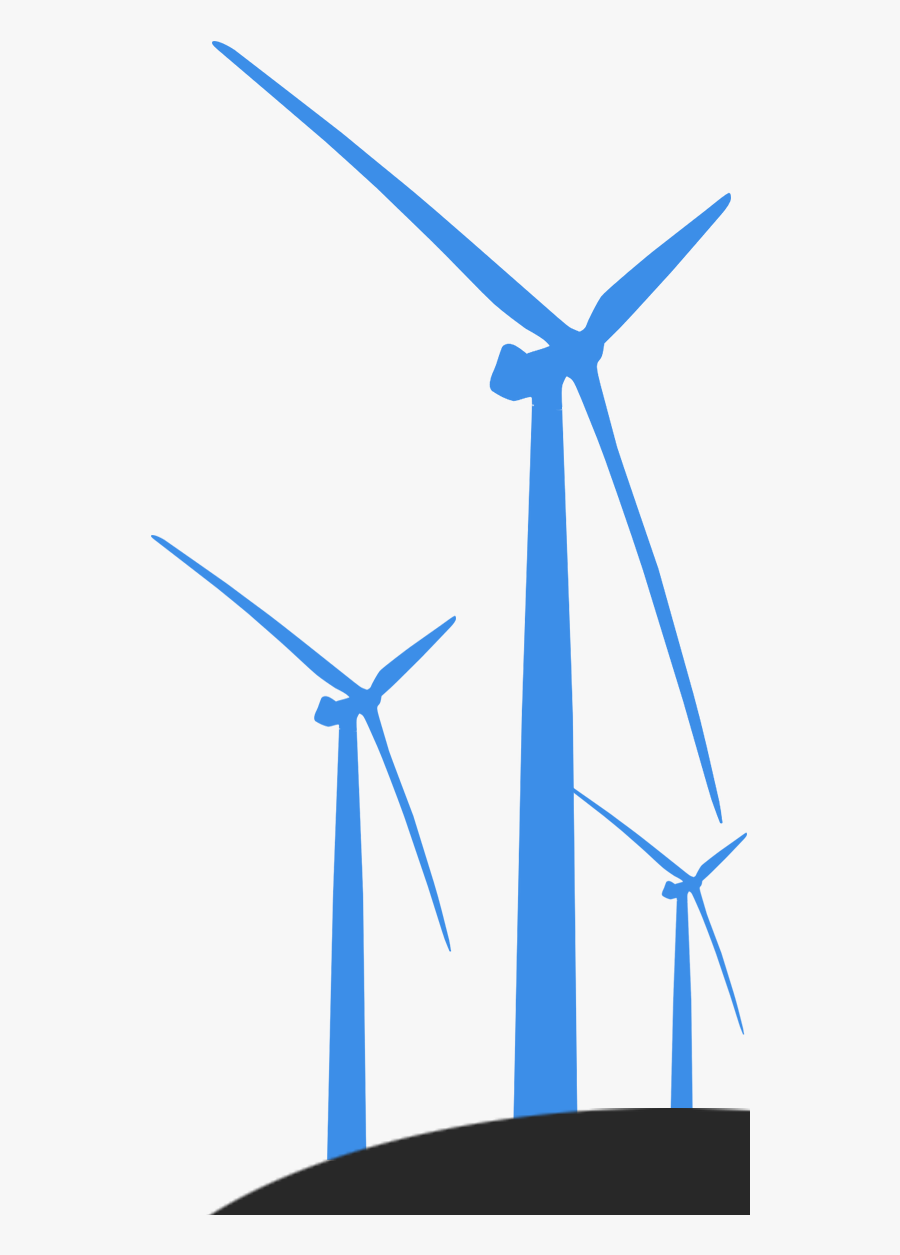 Energy Clipart Modern Windmill - Clip Art Wind Mill, Transparent Clipart