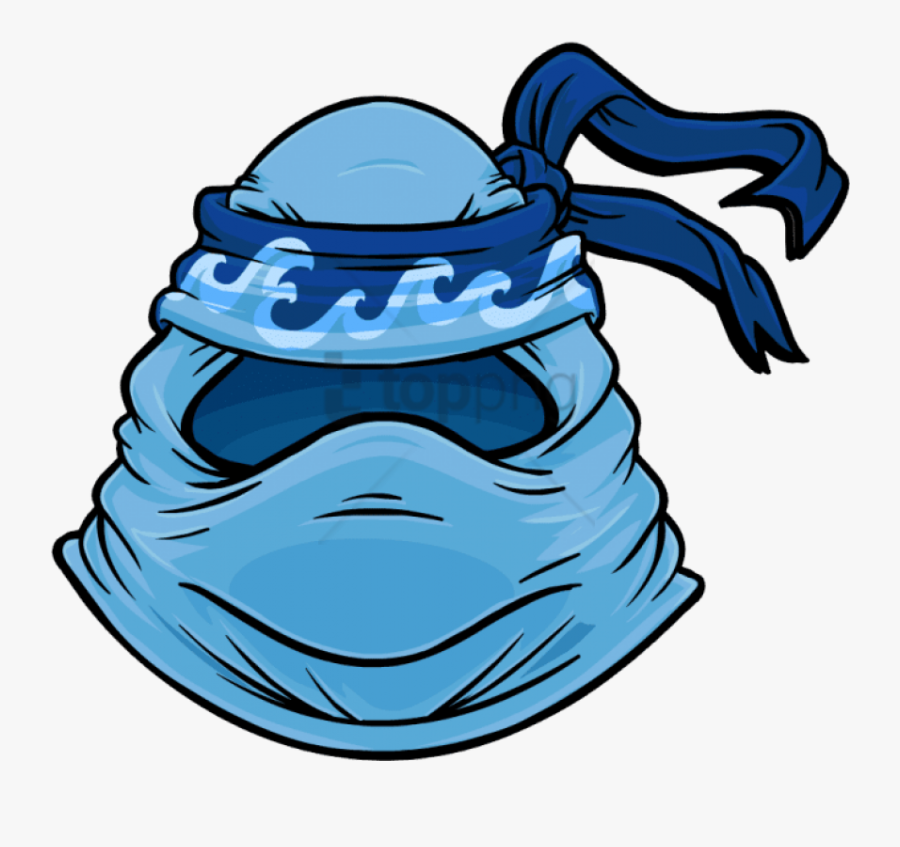 Torrent Mask Icon - Water Ninja Mask Transparent, Transparent Clipart