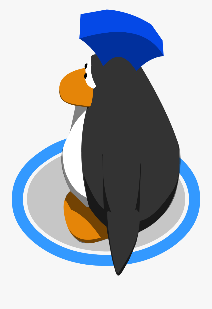 Transparent Cute Penguin Clipart - Club Penguin Penguin Side, Transparent Clipart