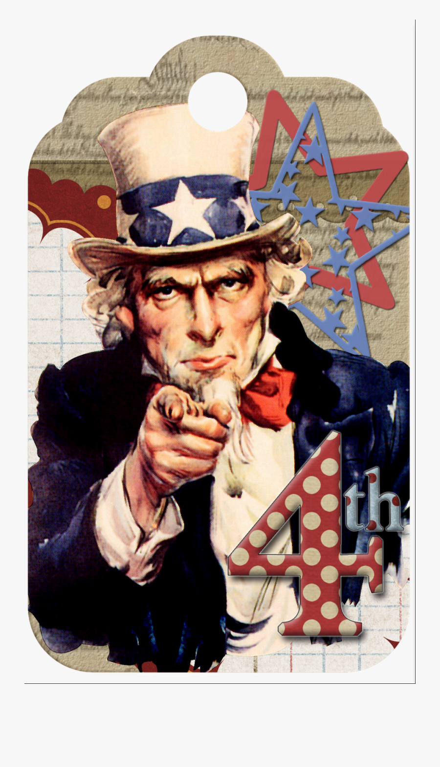 Uncle Sam First, Transparent Clipart
