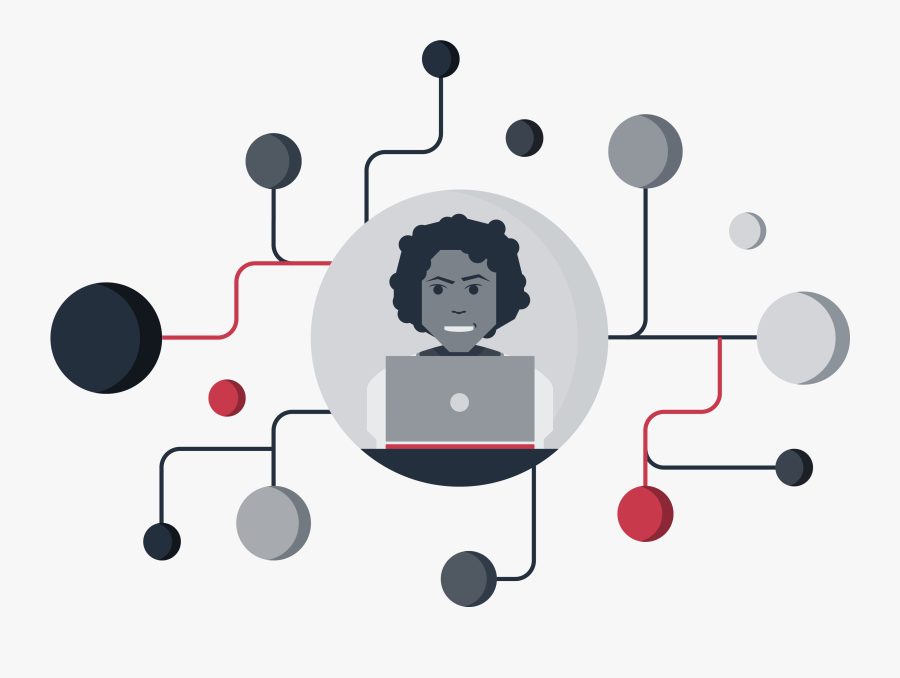Network - Illustration, Transparent Clipart