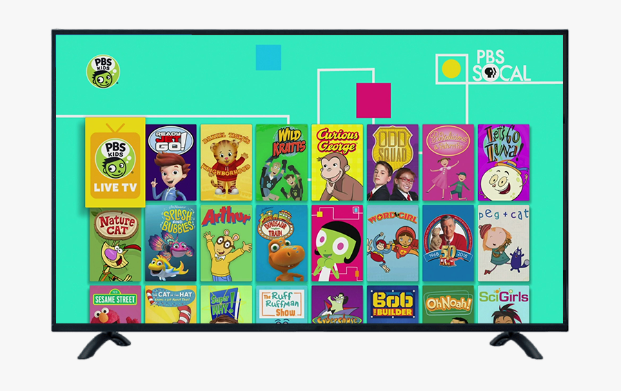Pbs Kids App On Amazon Fire Tv - Pbs Kids, Transparent Clipart