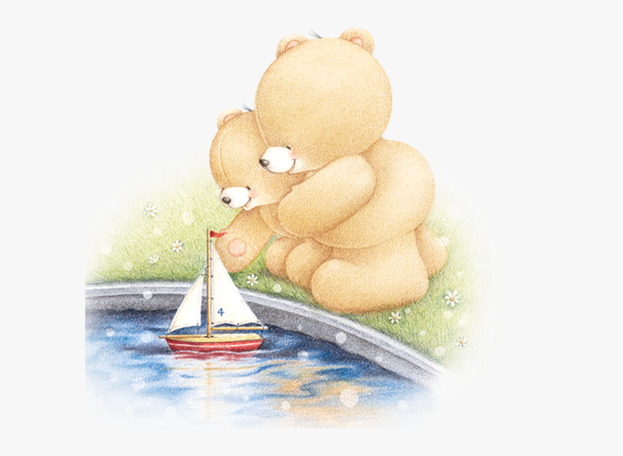 Transparent Forever Friends Bear Png, Transparent Clipart