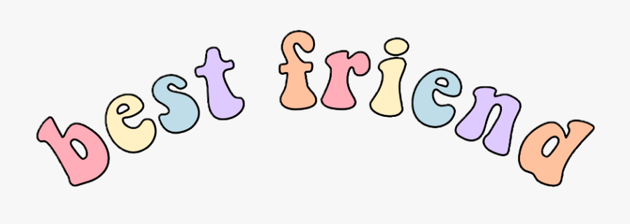 #bestfriend #bestie #vsco #artsy #tumblr #quote #words - Cartoon, Transparent Clipart