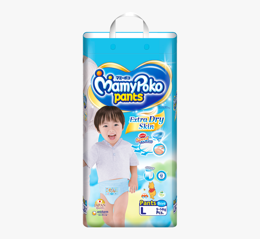 Mamypoko Pants Extra Dry Skin / Size L - Mamypoko Extra Dry Pants, Transparent Clipart