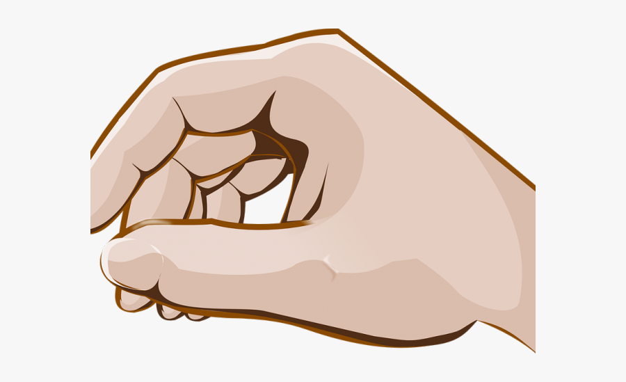 Hand Grabbing Clip Art, Transparent Clipart