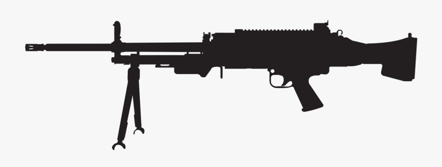 Clip Art Gun Svg - Heckler Koch Mg 5, Transparent Clipart