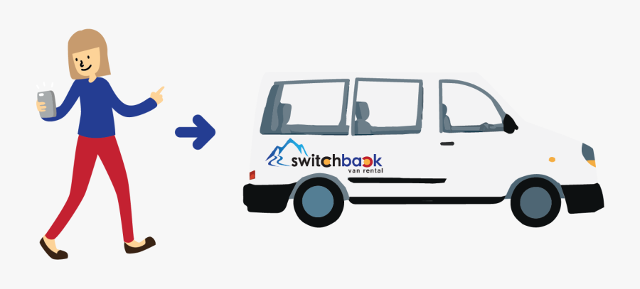 Pickup Denver Easily Img - Van, Transparent Clipart