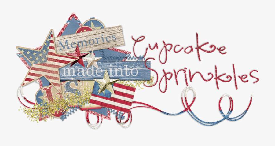 • Cupcake Sprinkles • - Canada Day, Transparent Clipart