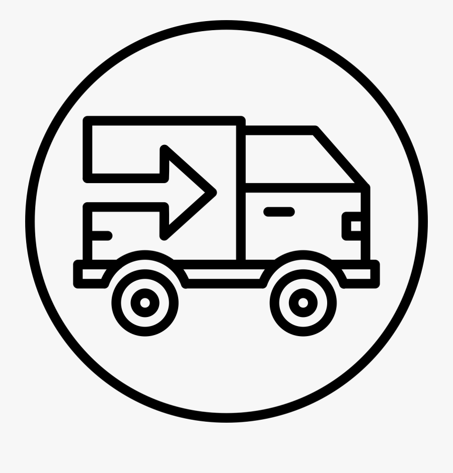 Hot Shot Truck Icon - Icon, Transparent Clipart