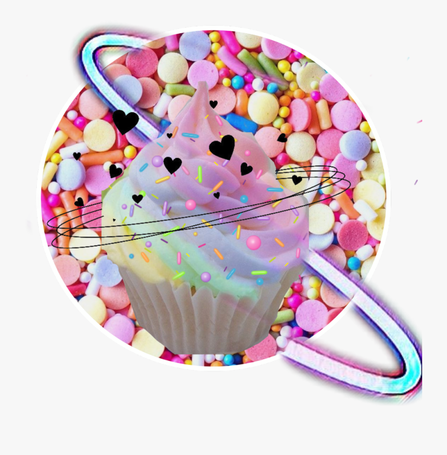 #sprinkles #cupcake, Transparent Clipart