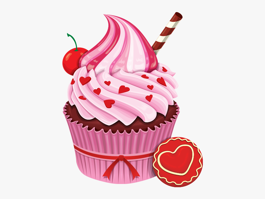 Tasty Sprinkle Cupcakes Messages Sticker-0 - Cupcake Poster Designs, Transparent Clipart