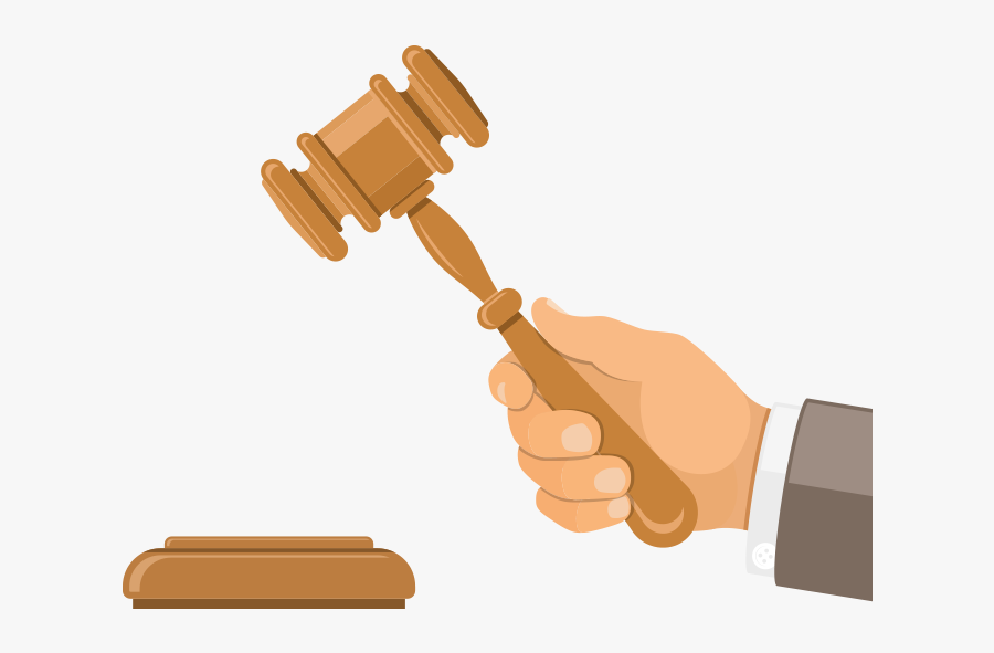 Auction Hammer Hand Png, Transparent Clipart