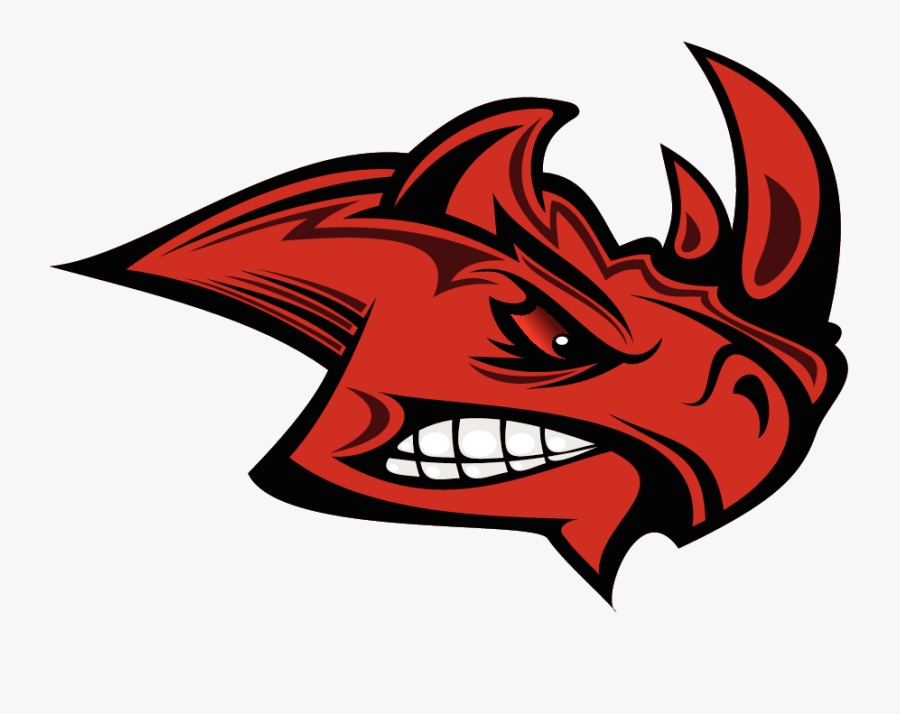 Gym Clipart Gymnasium Building - Fantasy Football Logo Rhinos, Transparent Clipart