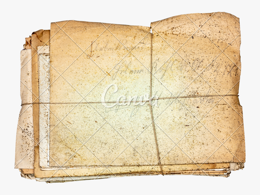 Old Letters Png - Book Cover, Transparent Clipart