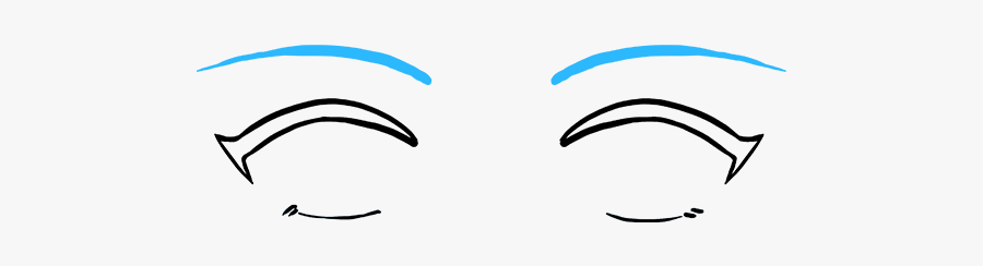 How To Draw Anime Eyes, Transparent Clipart