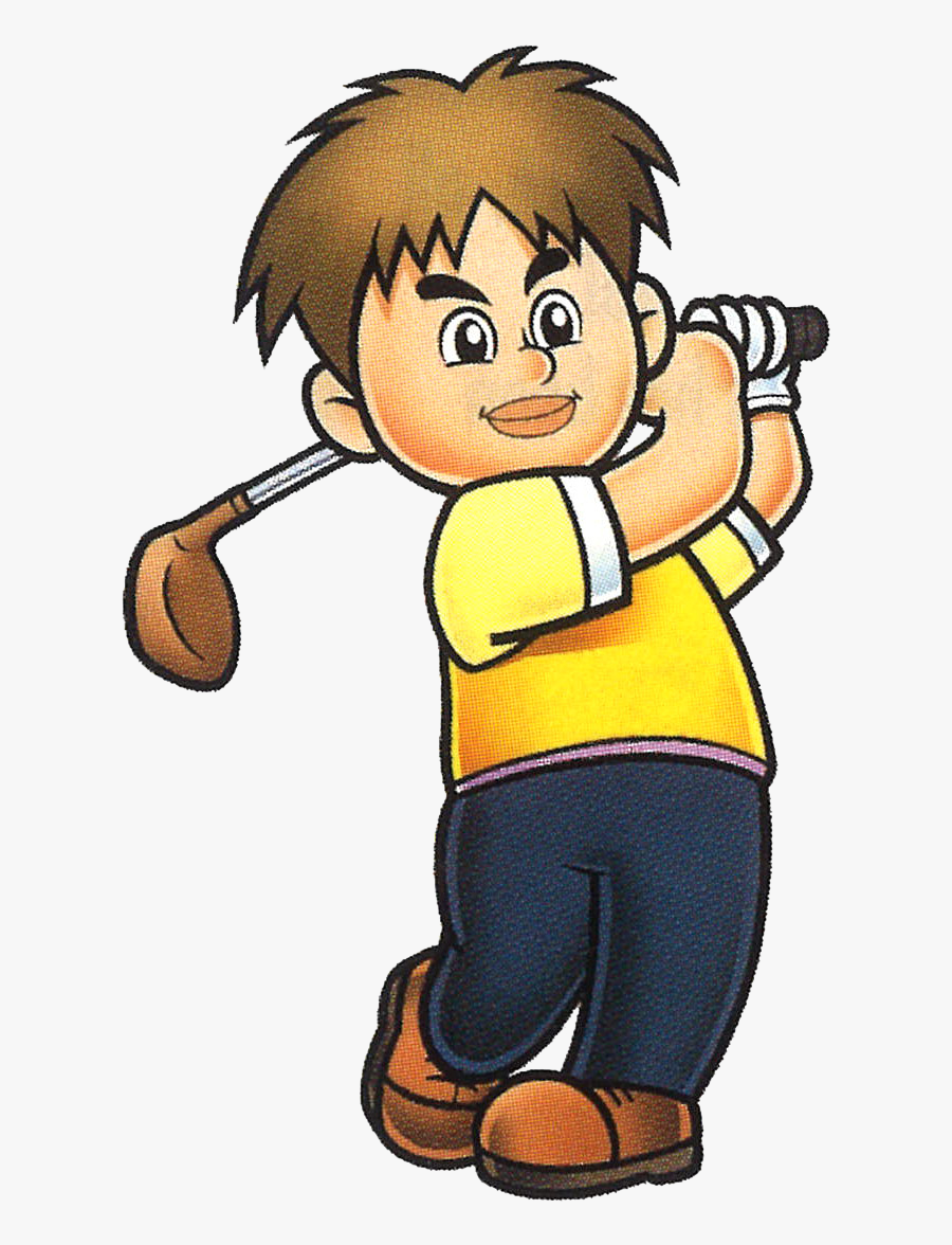Like, Just Look At This Dude - Plum Mario Golf, Transparent Clipart