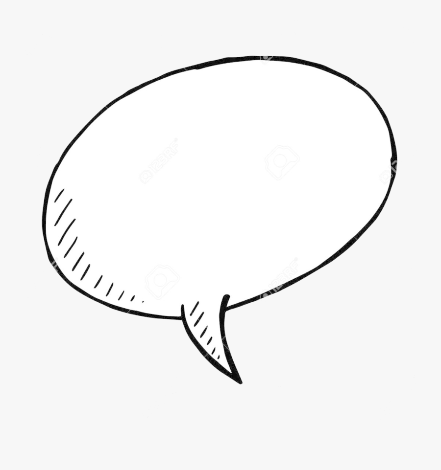 Anime Speech Bubble Png, Transparent Clipart