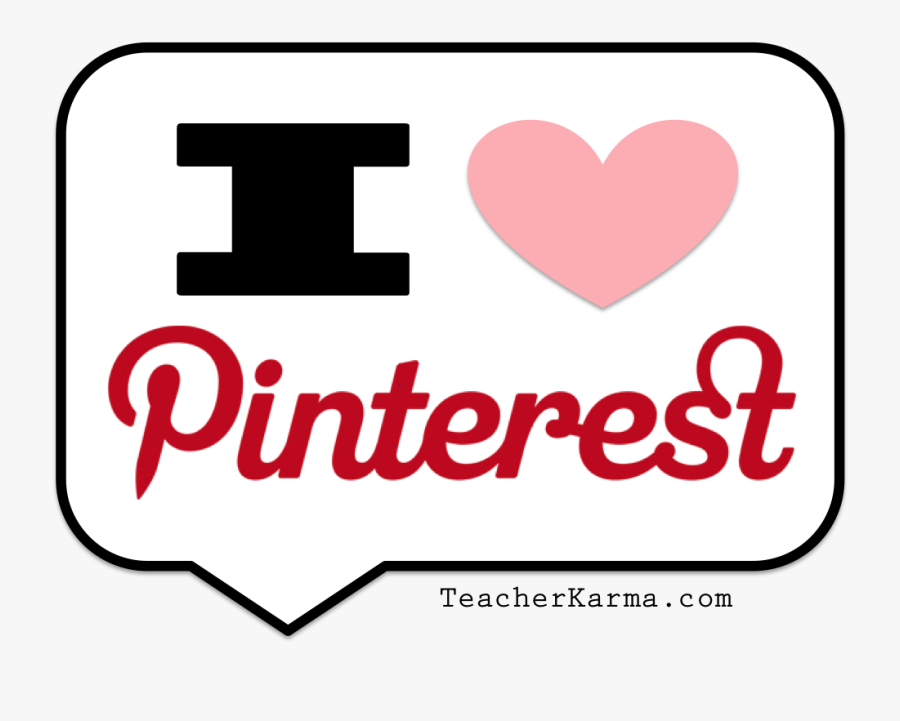 I Love Pinterest - Pinterest, Transparent Clipart